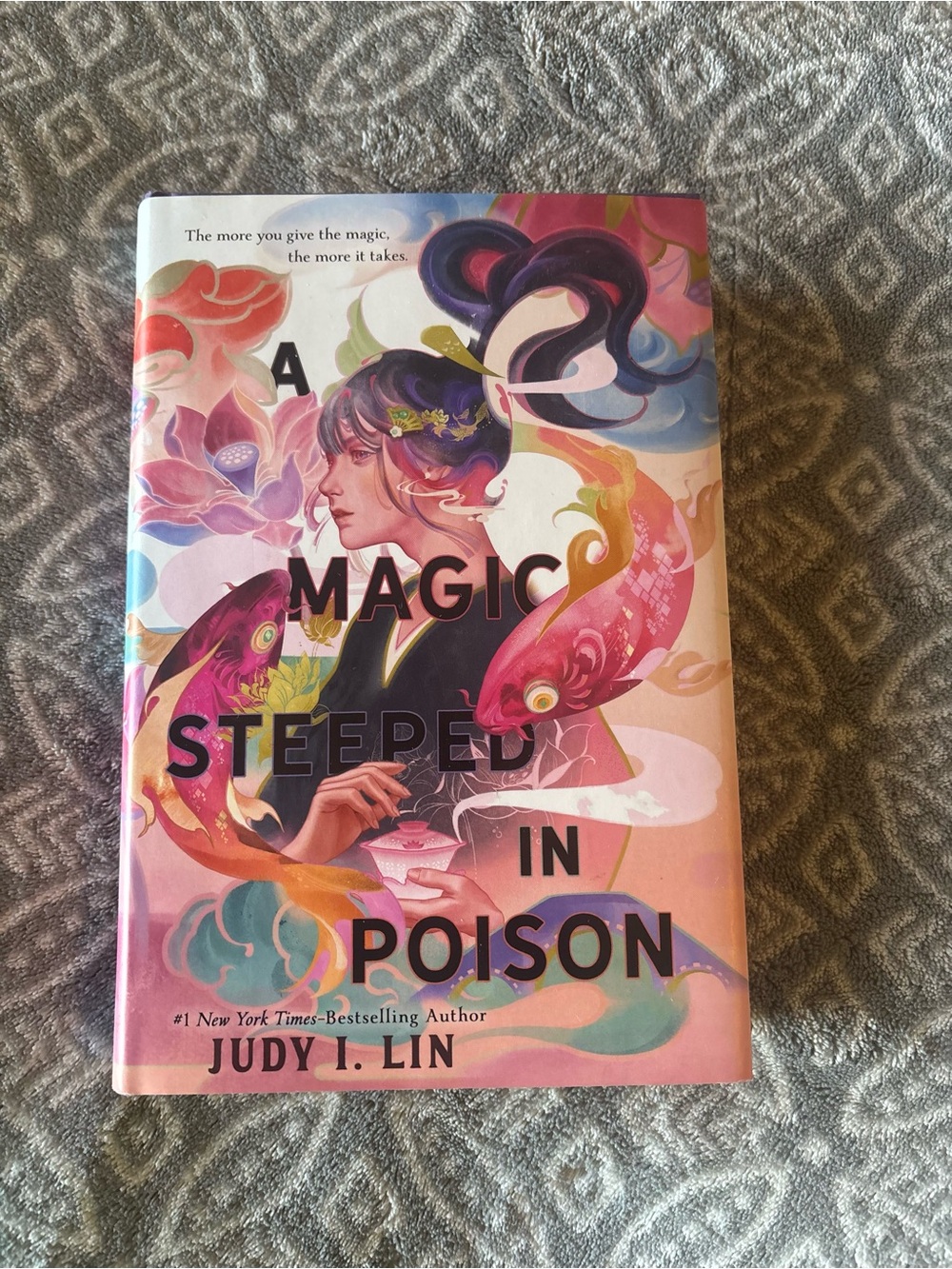 A Magic Steeped in Poison by Judy I. Lin - Young Adult Fantasy Hardback Book